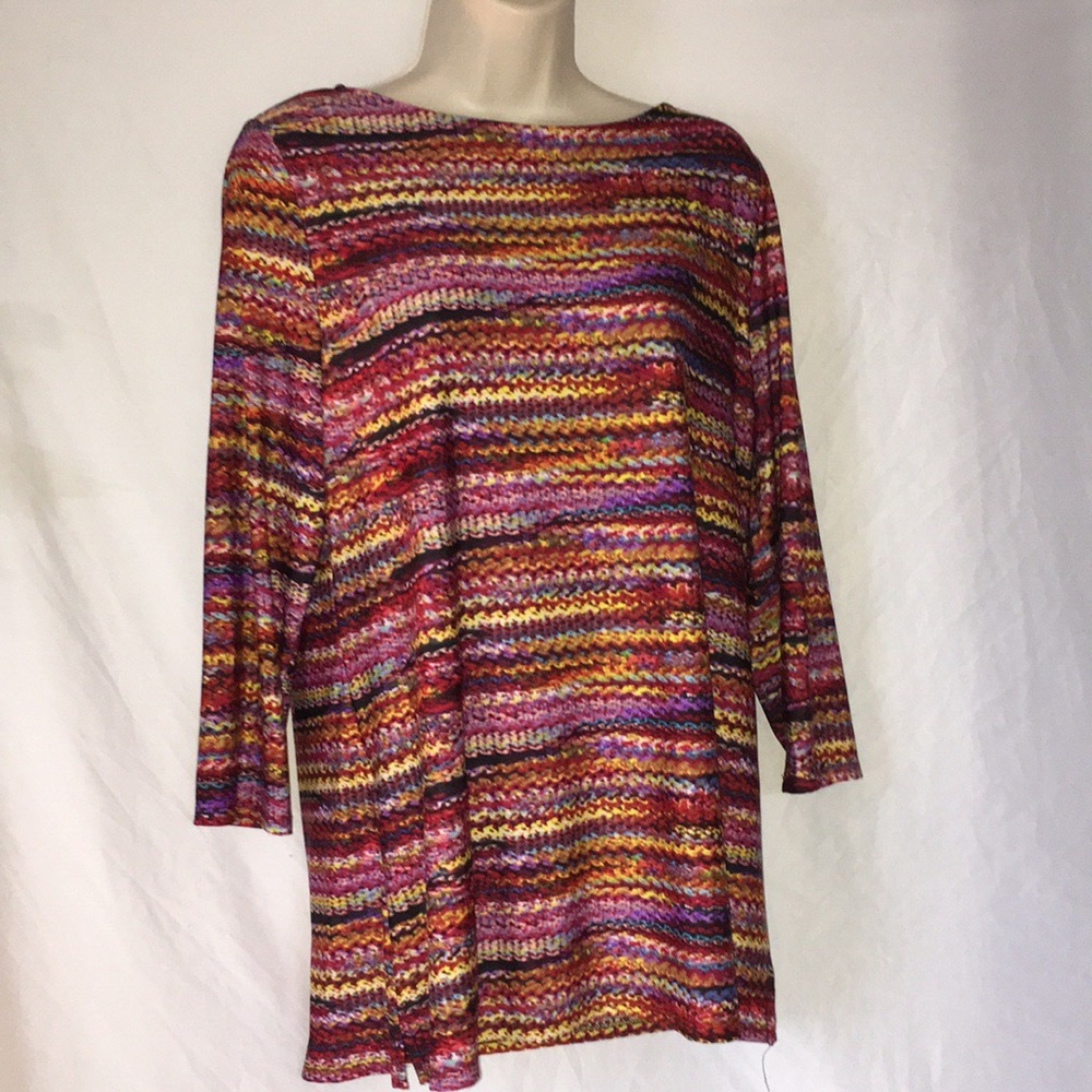 SALE Multi colored Peck & Peck Shirt size XL